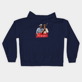 Lawman - Dan Troop, Johnny McKay - 50s/60s Tv Western Kids Hoodie